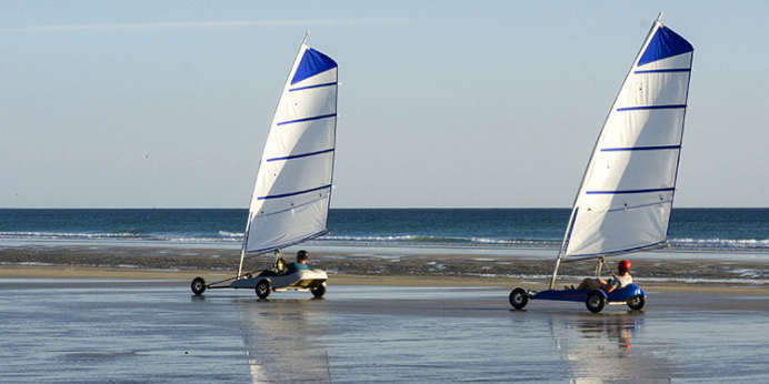 Plein Ouest Char a voile penhors