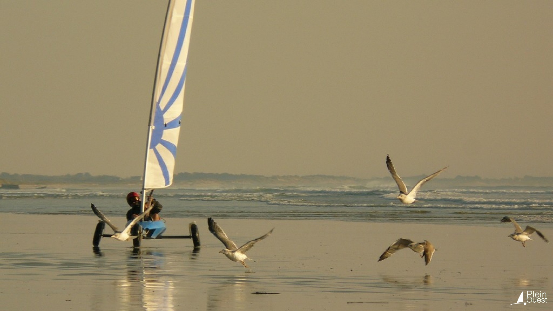 Plein Ouest Char a voile penhors