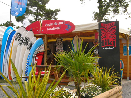 Tiki Surf School école de surf, bodyboard, stand up paddle à Labenne dans Les Landes